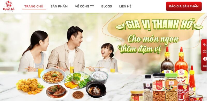 GIẢI PHÁP MARKETING - TRUYỀN THÔNG GIA VỊ THANH HỒ